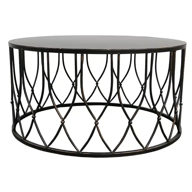 Chang Coffee Table – Burnt Gold