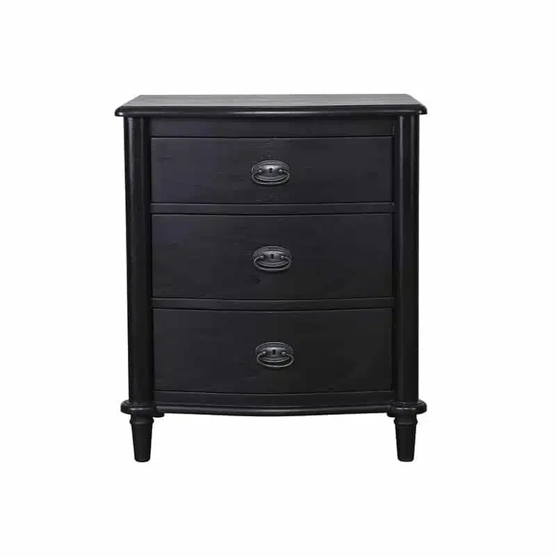 French Bedside 3 Drawer