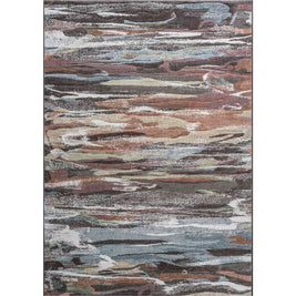 Multi Coloured Contemporary Design Argentum Rug