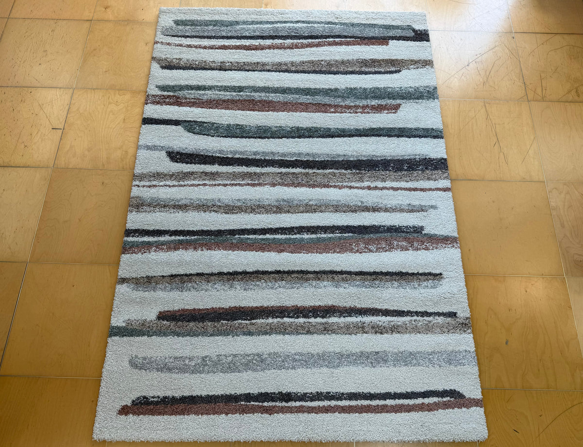Modern Abstract Pattern Mehari Shaggy Rug