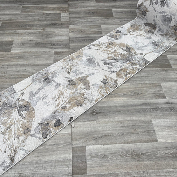Beautiful Leaf Design Madison Hallway Runner 67cm Wide x Cut to Order (34007-6191)
