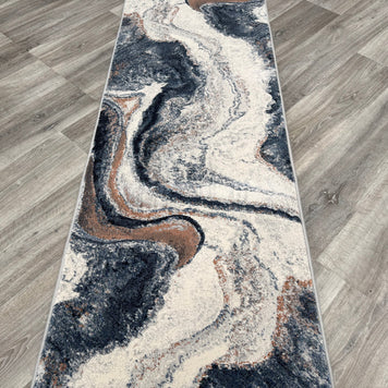 Argentum Hallway Runner Size: 67cm wide x Cut to order