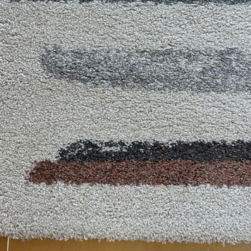 Modern Abstract Pattern Mehari Shaggy Rug