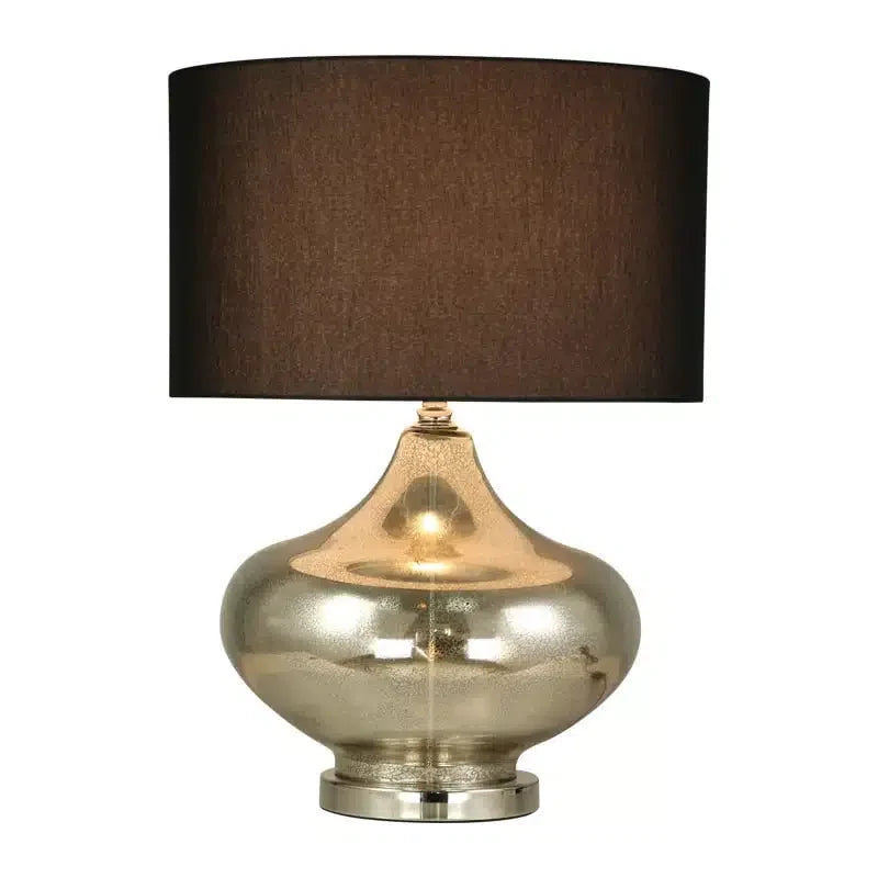 Mercury Lamp + Black Shade Mercury + Drum Shade