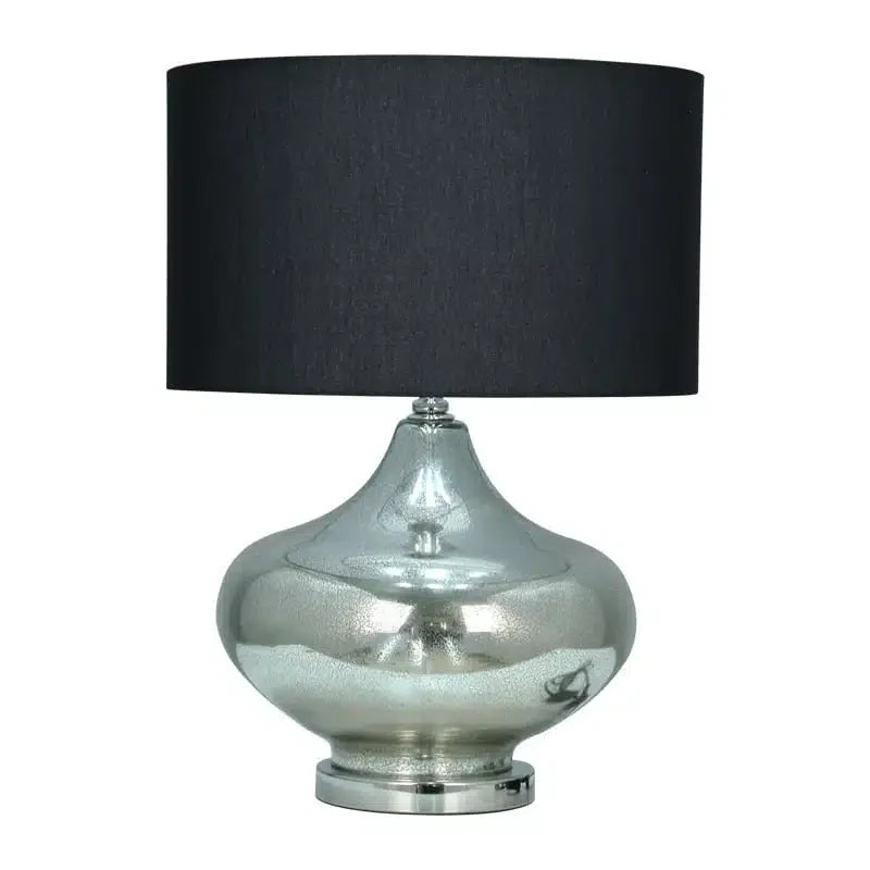 Mercury Lamp + Black Shade Mercury + Drum Shade