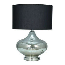 Mercury Lamp + Black Shade Mercury + Drum Shade