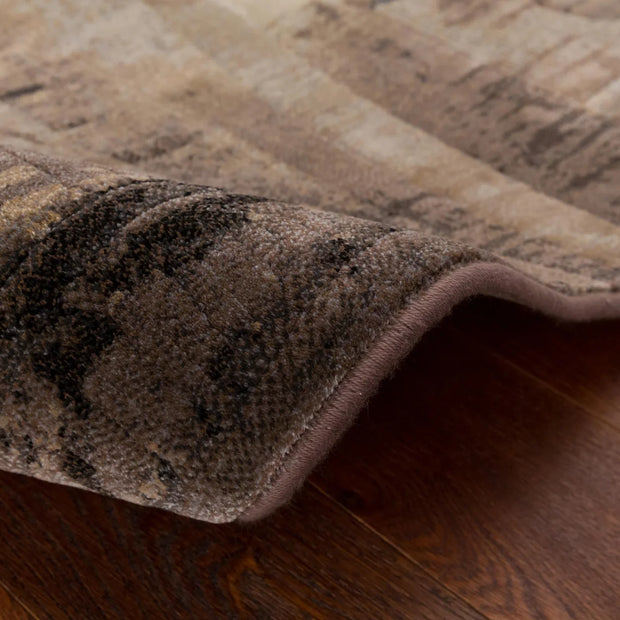Modern Design Beige & Brown Shade Argentum Rug
