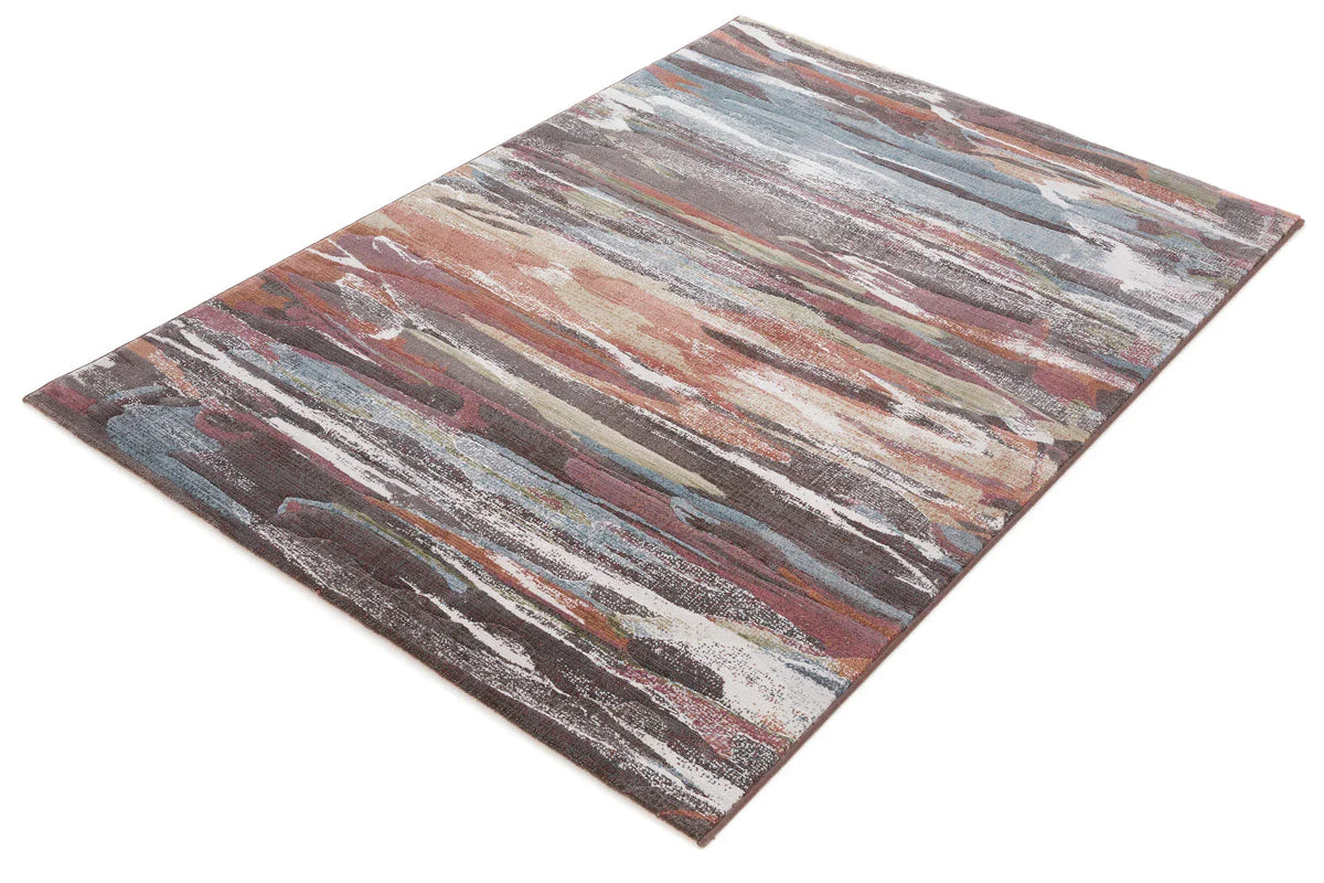 Multi Coloured Contemporary Design Argentum Rug
