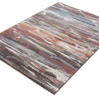 Multi Coloured Contemporary Design Argentum Rug