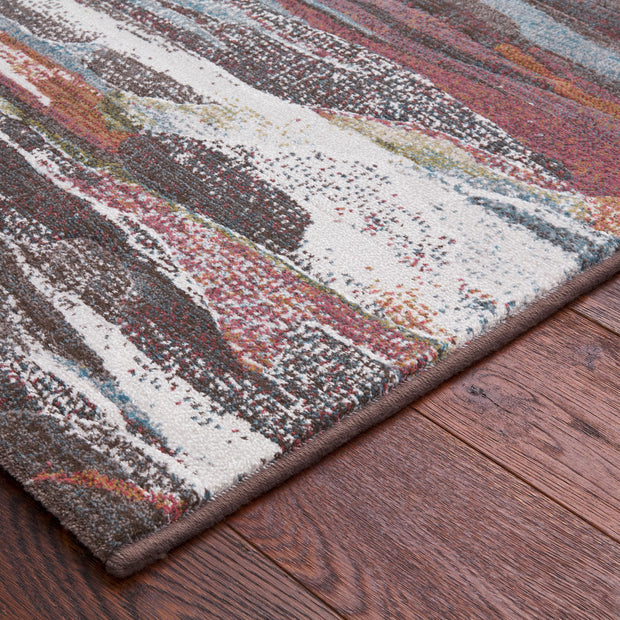 Multi Coloured Contemporary Design Argentum Rug