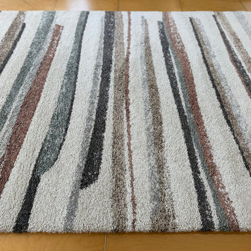 Modern Abstract Pattern Mehari Shaggy Rug