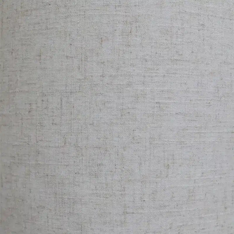 Lamp Leonardo 66cm  -Black + Linen Shade