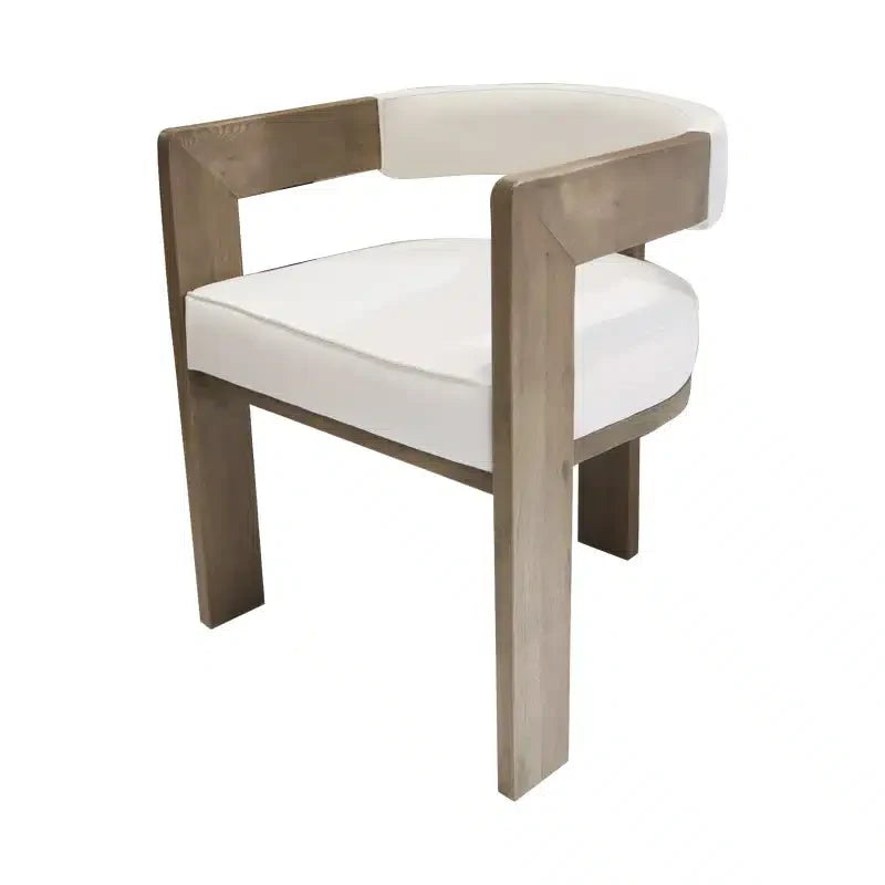 Croydon Dining Carver- Ivory.