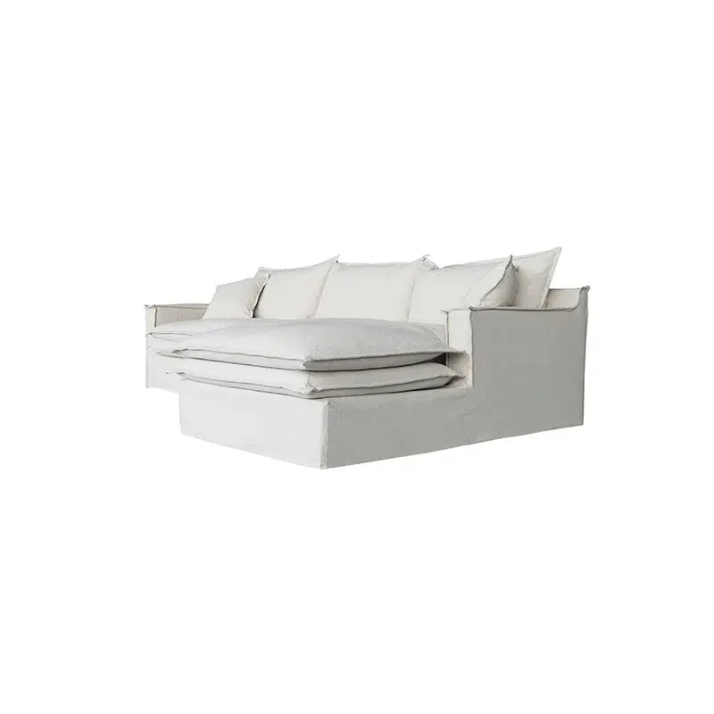Orlando Chaise Sofa Right -Natural