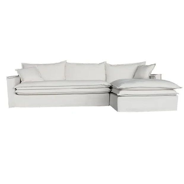 Orlando Chaise Sofa Right -Natural