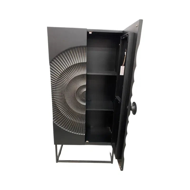 Hype 2 Door Cabinet Black