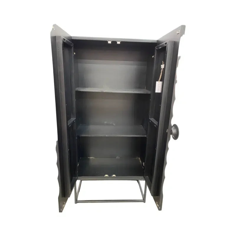 Hype 2 Door Cabinet Black