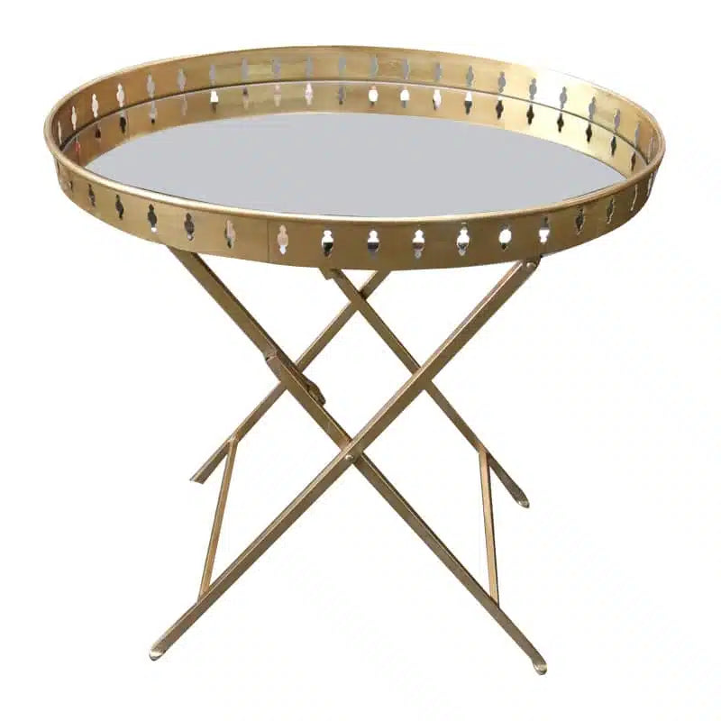 Metal Cross Table