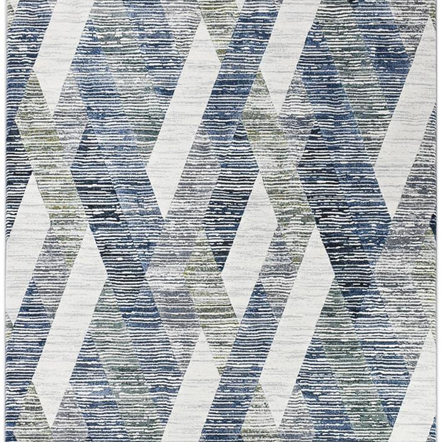 Geometric Design Argentum Rug Size: 240 x 330cm