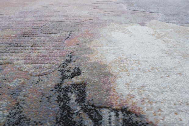 Funky Spectrum Design Multi Colour Argentum Rug