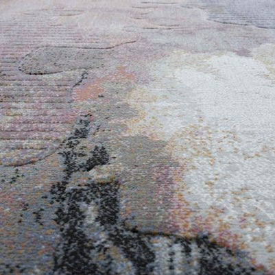 Funky Spectrum Design Multi Colour Argentum Rug
