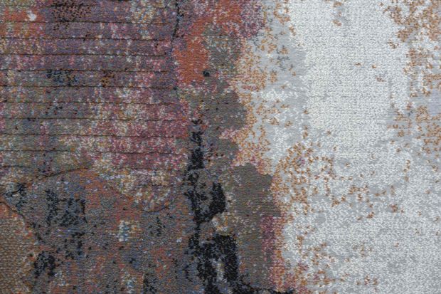 Funky Spectrum Design Multi Colour Argentum Rug
