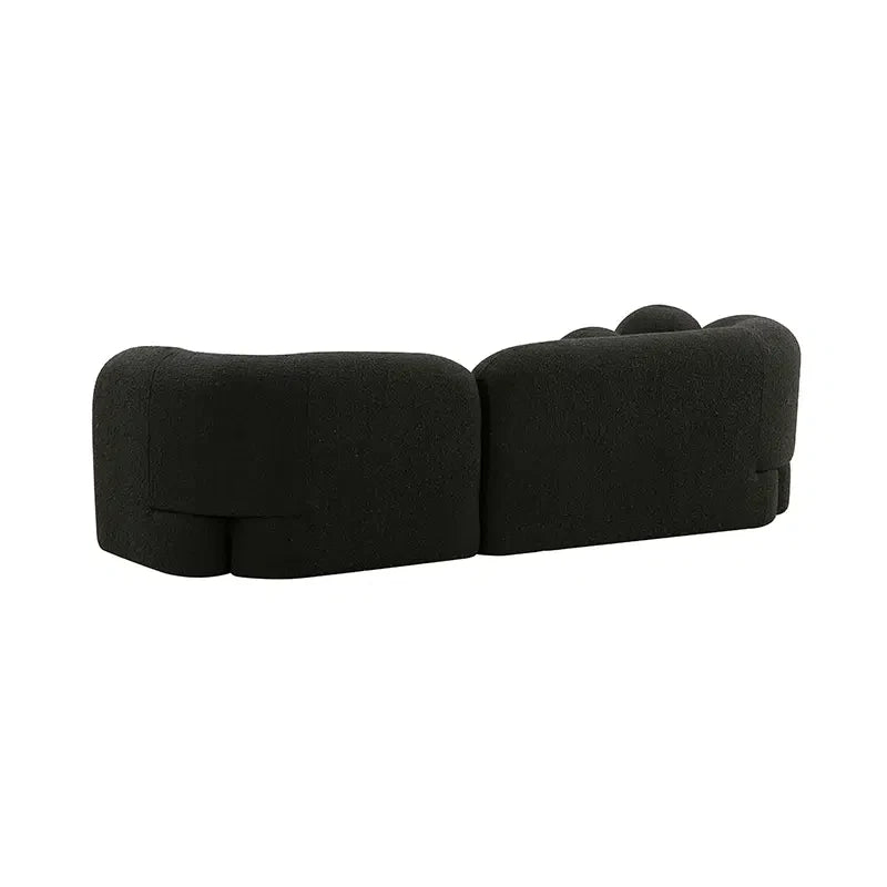 Seattle 3 Seat Sofa - Dark Boucle