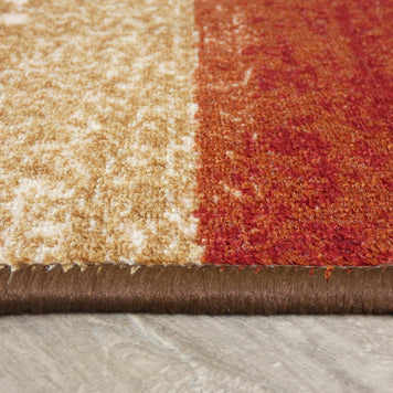 Multi Colour Non Slip Rubber Back Runner 80cm Wide x Cut To Order