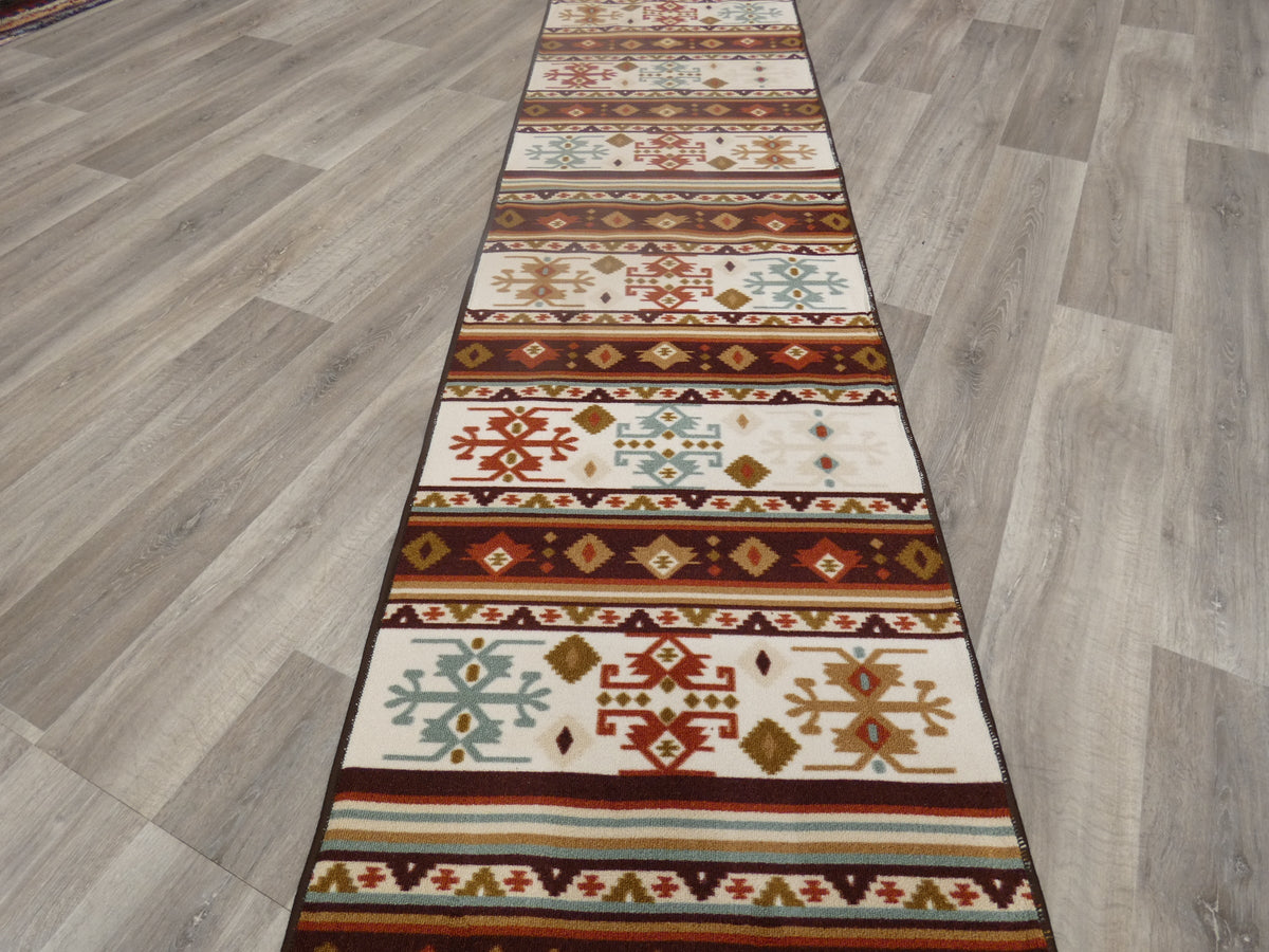 Aztek Design Non Slip Rubber Back Runner 80cm Wide x Cut To Order