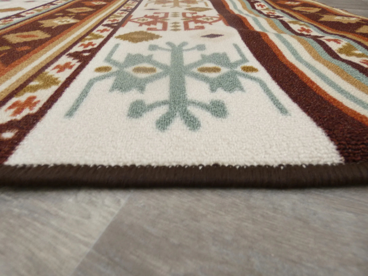 Aztek Design Non Slip Rubber Back Runner 80cm Wide x Cut To Order