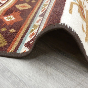 Aztek Design Non Slip Rubber Back Runner 80cm Wide x Cut To Order