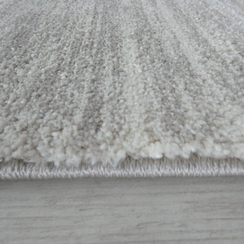 Swirl Abstract Style Aroha Rug in Beige