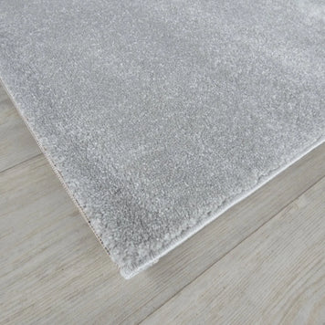 Abstract Modern Design Turkish Aroha Rug in Grey/ Turquoise/ Black - Rugs Direct