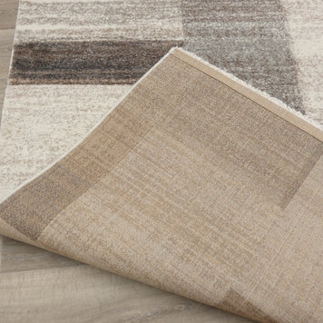Geometric Design Neutral Colour Rug