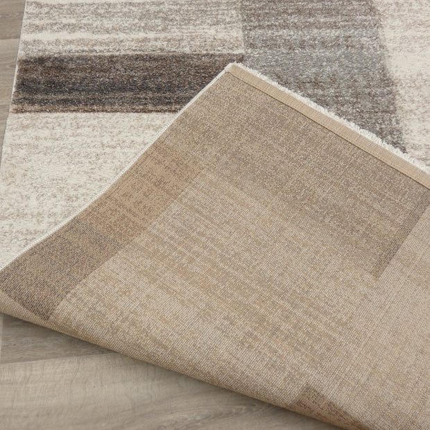 Geometric Design Neutral Colour Rug