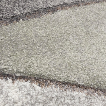 Abstract Design Modern Rug in Pastel Colour Pallet