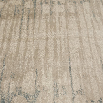Modern Design Teal Blue & Beige Rug