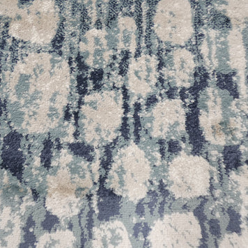 Modern Design Teal Blue & Beige Rug