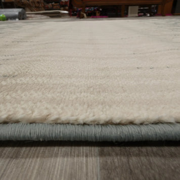 Modern Design Teal Blue & Beige Rug