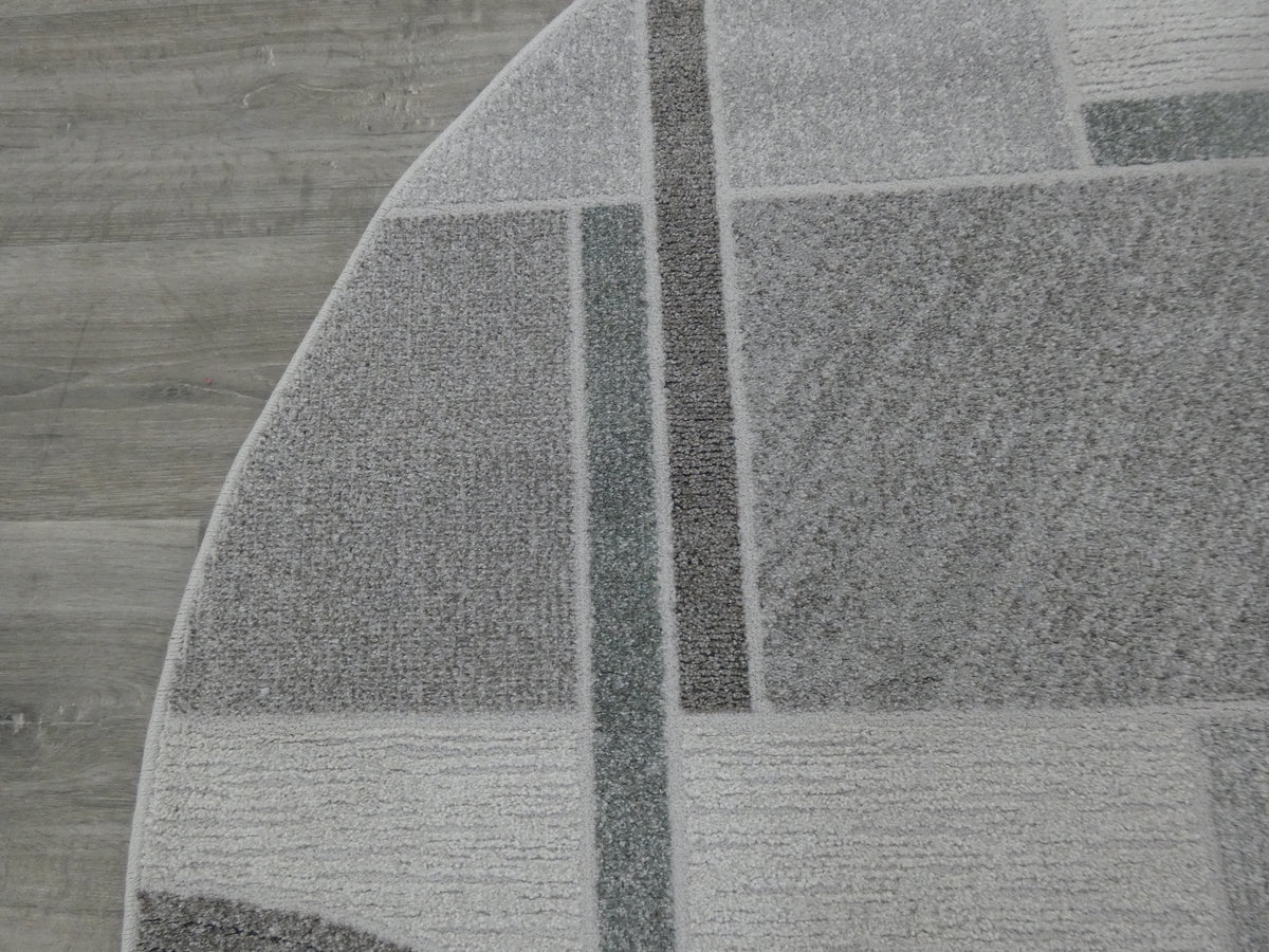 Geometric Design Valentino Round Rug