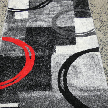 Aroha Geometric Modern Design Turkish Hallway Runner 78cm Wide x Cut To Order