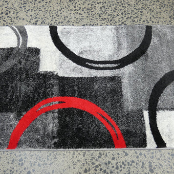 Aroha Geometric Modern Design Turkish Hallway Runner 78cm Wide x Cut To Order