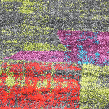 Multi Colour Abstract Modern Design Turkish Aroha Rug