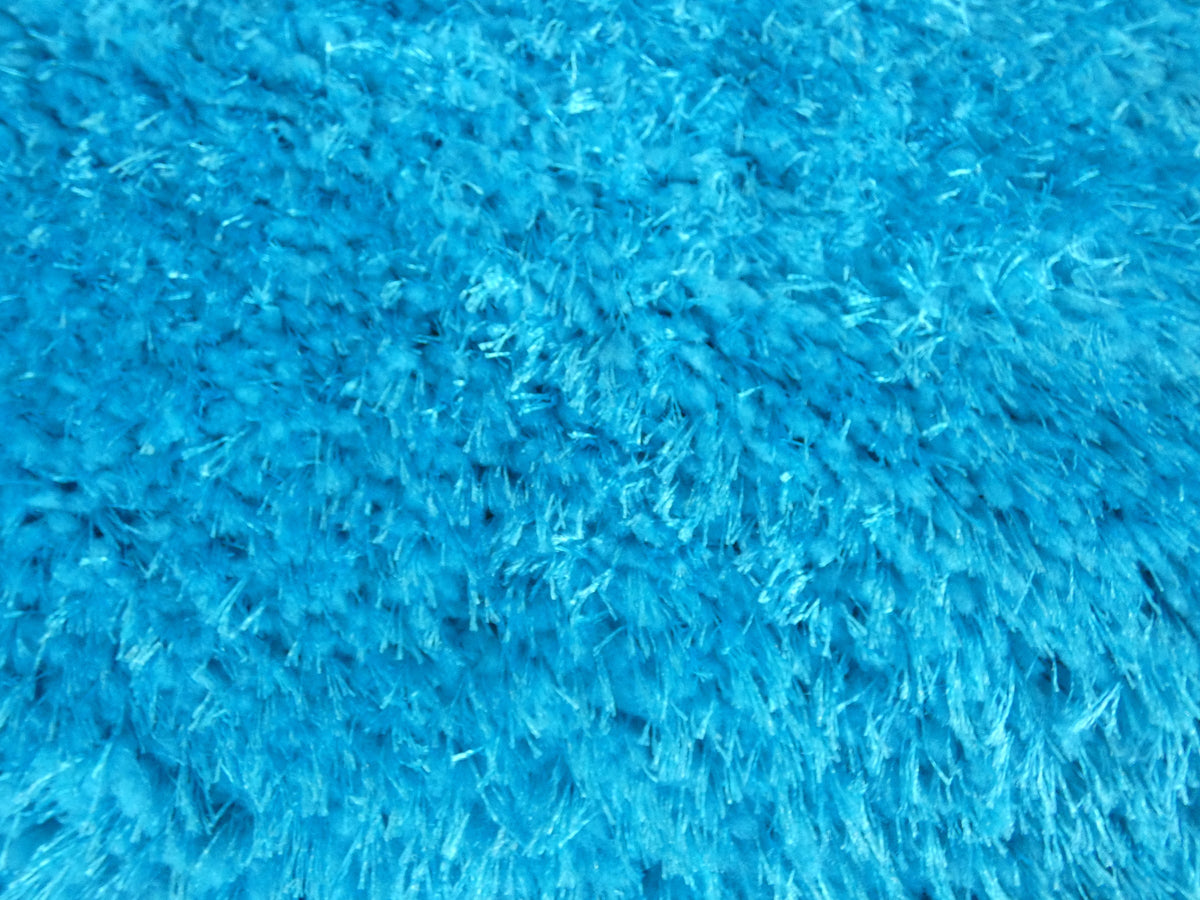 Dream Shaggy Turquoise Colour Turkish Round Rug