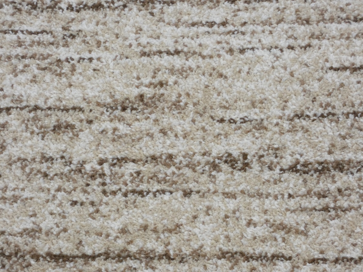 Border Design Hallway Runner Beige Colour Size: 80cm x Cut to Order
