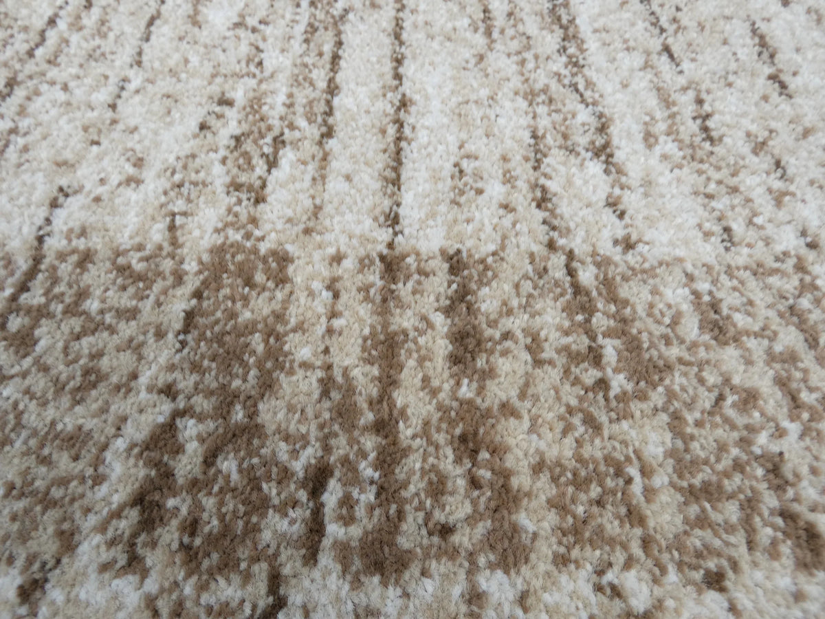Border Design Hallway Runner Beige Colour Size: 80cm x Cut to Order