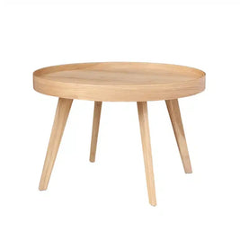Reflect Set of 3 Coffee Tables – Natural Oak