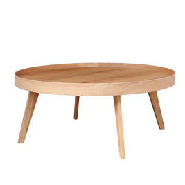 Reflect Set of 3 Coffee Tables – Natural Oak