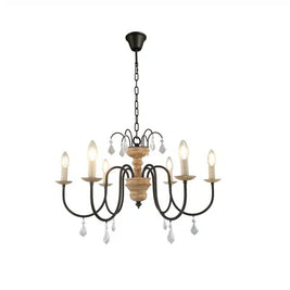 Francais Chandelier – Metallic & Black
