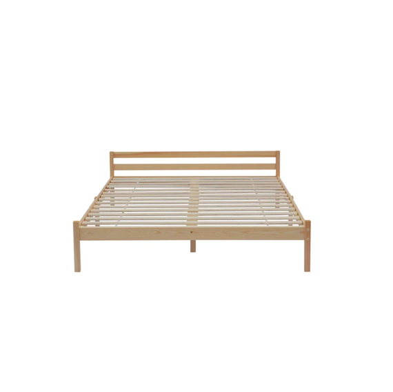 Miami Bedframe – Natural Wood.
